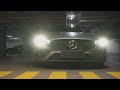 Mercedes Benz CLA 35 AMG 306HP Nightrun in Russia