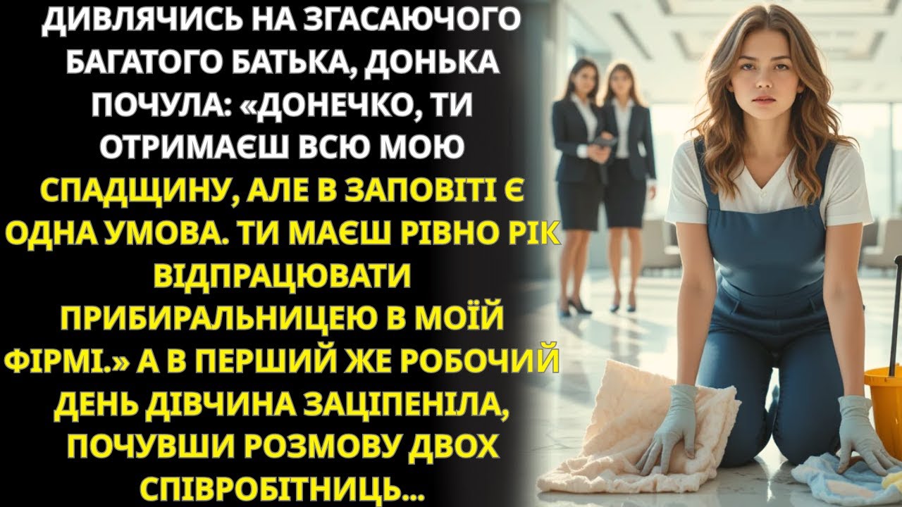 Дочка почула від хворого батька «Все моє спадок буде твоїм, але…