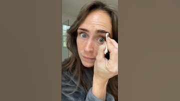 how I dye my eyebrows with just for men beard dye — I use light-medium brown color m-30.