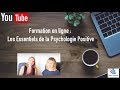 Formation en ligne  les essentiels de la psychologie positive