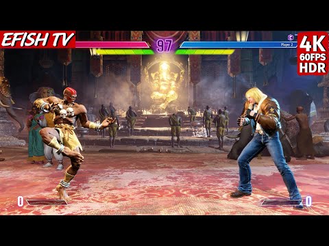 Dhalsim vs Terry (Hardest AI) - Street Fighter 6