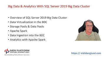 DPS 2021 Training Class: SQL Server Big Data Clusters by Niels Berglund