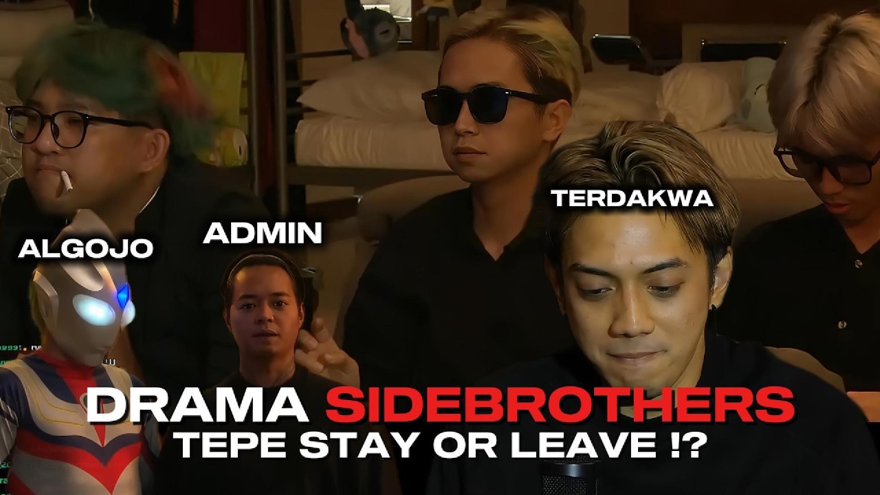 DRAMA : KONFERENSI SIDEBORTHERS, YUKA, NIKO  & JOT, NASIB TEPE DI TENTUKAN DARI SUARA NAKAMA ⁉️ 😱🤣