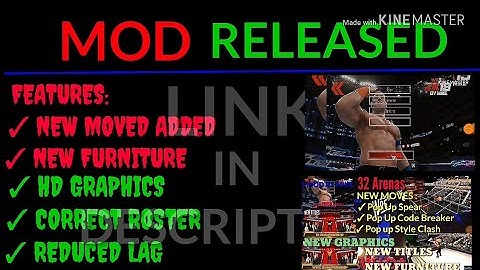WR3D BEST 2K19 MOD RELEASED||download now!!