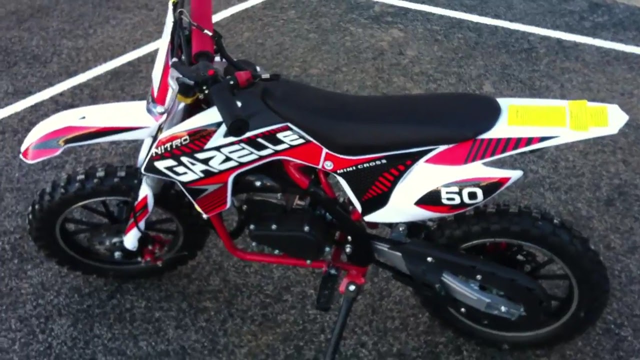 moto CROSS enfant gazelle 50 cc 2 temps