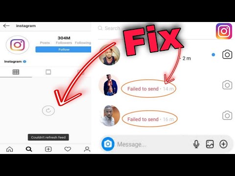 Fix instagram not working | instagram problem | instagram message not sending problem Servers Down