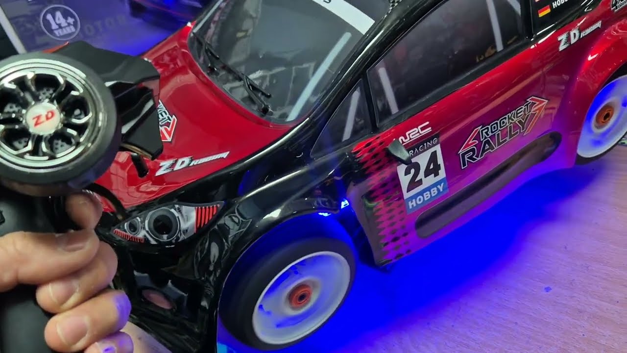 RC Launch!! ZD Racing 85km/h 1:8 Rocket Rally with Pinion EC5