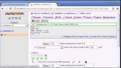 SQL Injection Part 1 Tutorial in PHP - MYSQL by For Student Organization
