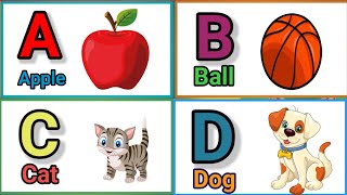 ABC Learning| A to Z abcd | A for apple B for Ball | Abcd abcd | ABC ABC | Nursery rhymes| A to Z |