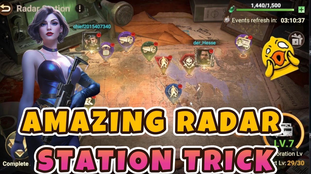 Radar Station Trick for Beginners and Your Farms | # ...