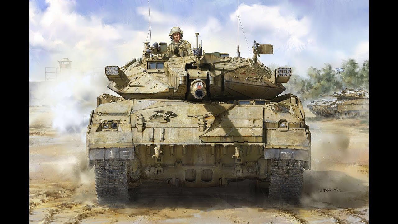 Maus Werx bonus in box kit review of the Takom Merkava 2D.