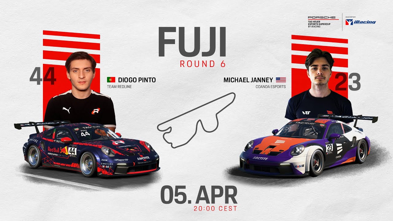 Porsche TAG Heuer Esports Supercup & All-Stars Round 6 | Fuji Speedway