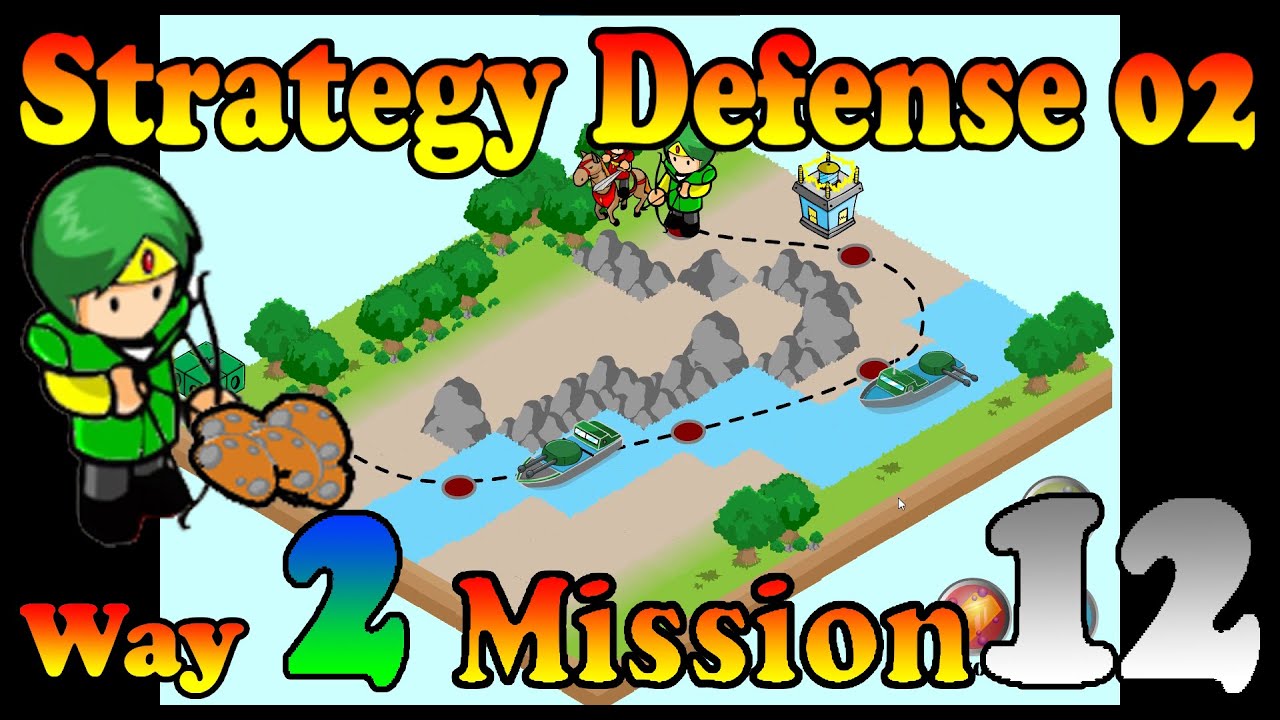 Strategy Defense 2 by NezuCute | Perfect Strategy to Beat way 2 Mission 12 (Flawless Victory)