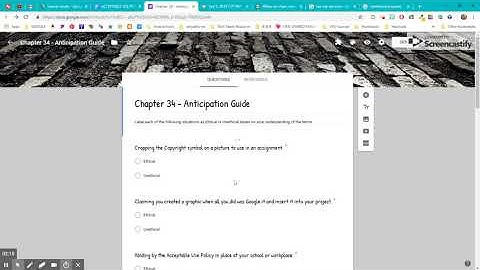 Google FORMS - Personalize Theme, Colors, Fonts, Graphics
