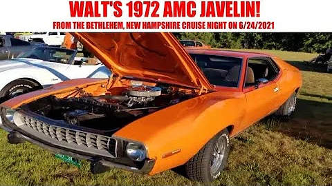 1972 AMC Javelin Muscle Car walkaround - 1972 AMC Javelin walk around video