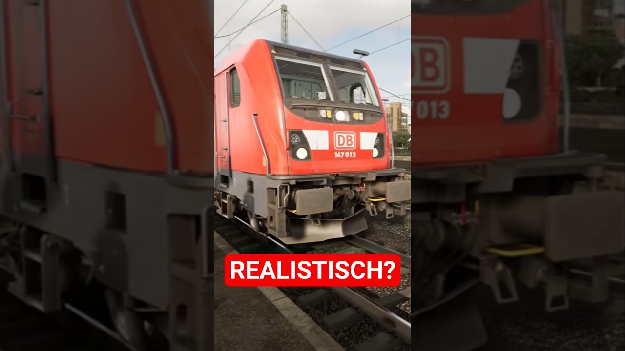 NEUE BR 147 Sound in Train Sim World 6 #tsw6 #railway #simulator