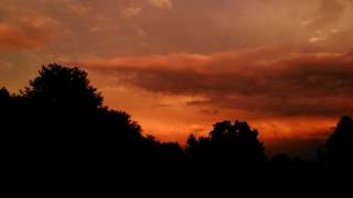 MEMORIAL DAY FIRE FARM SUNSET😂