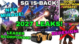 Full 2027 LEAKS! Shattered Glass/NEW Constructicons/REDESIGNED Mirage/Gobots Megatron & MORE Transformers Guide