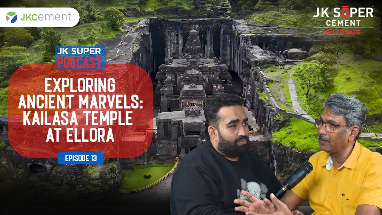 Secrets of Kailasa Temple at Ellora l Dr. VN Prabhakar l JK Super Podcast l Episode 13