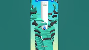 How to Play  Mobail Game on phone📲|| Stack ball 😱Level 443 || #shorts #youtubeshorts #gamingvideos