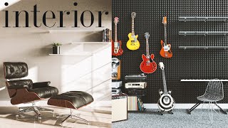 Keyshot Interior Render Showcase - 7 Room Environments