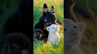 I Found A Siberian Lion Nursing On My Dog...