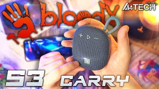 Мощный звук в кармане. Портативная колонка Bloody S3 Carry от A4Tech.