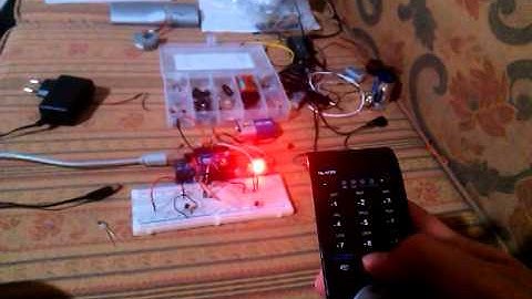 Arduino - Kızılötesi Kullanarak TV Kumandası ile LED Yakma (Infared Receiver))