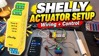 Ethernet Shelly Relay Control Setup