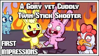 The Crackpet Show: Happy Tree Friends Edition First Impressions | "Cuddly Twin Stick Shooter"