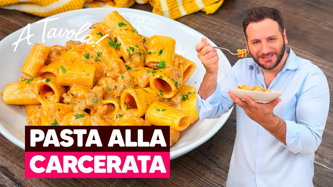 Pasta alla carcerata: facile, veloce e super CREMOSA! 🍝​😋​