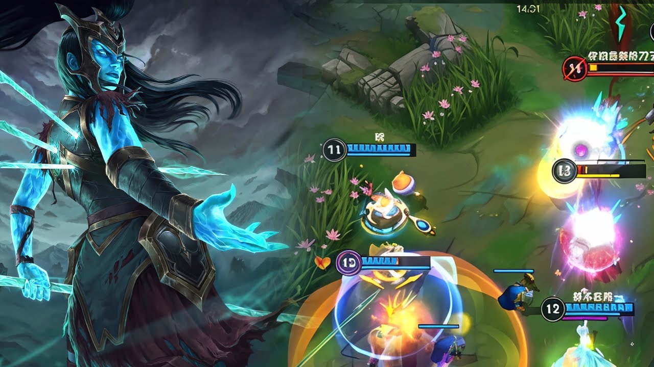 Wild Rift Kalista  top 1  Kalista (Splendor Opus Kalista )Gameplay   Rank Season 16