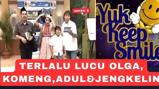 TERLALU LUCU || OLGA SYAHPUTRA, KOMENG, ADUL DAN JENGKELIN BIKIN SAKIT PERUT #olgasyahputra #yks