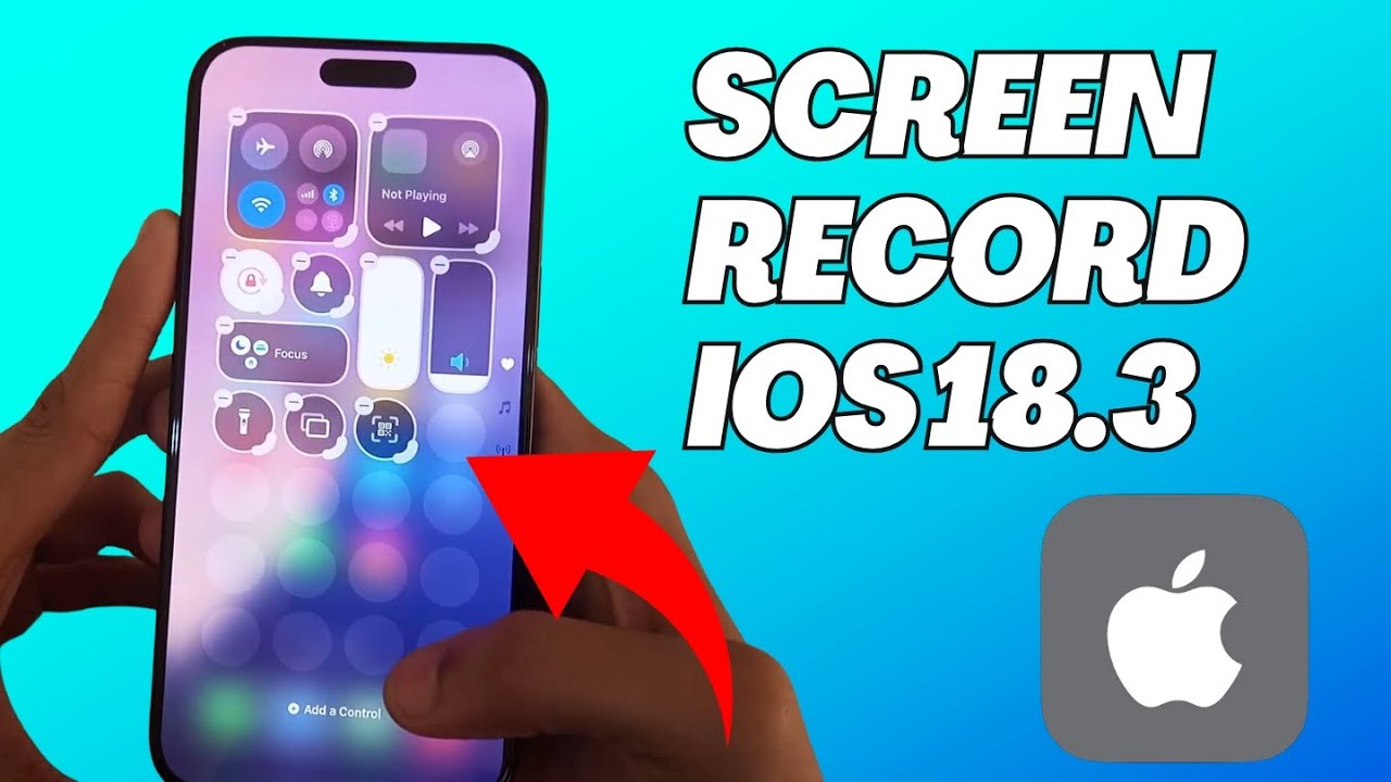 Screen Record Function Ios How To Screen Record On IPhone IOS 18.3 - YouTube