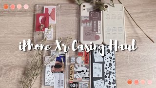 🍎 Unboxing iPhone Xr Accessories Aesthetic || Shopee Casing Haul ✨❤️