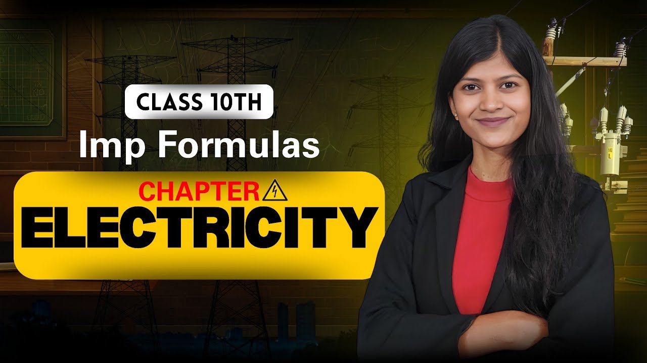 👉 Electricity in 25 Minutes ⚡ | Class 10 CBSE Quick Revision 2026 | Theory & Formulas