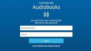 Learning Ally Audiobook App Overview with Audio Sample screenshot 3