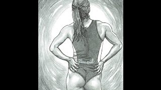 Lucimara Da Silva A Dredfunn Mechanical Pencil Portrait