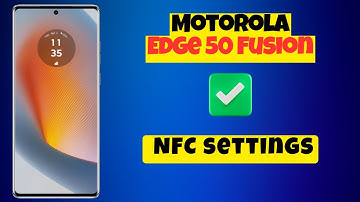 NFC Enable Disable Motorola Edge 50 Fusion || How to turn on / off NFC || NFC settings