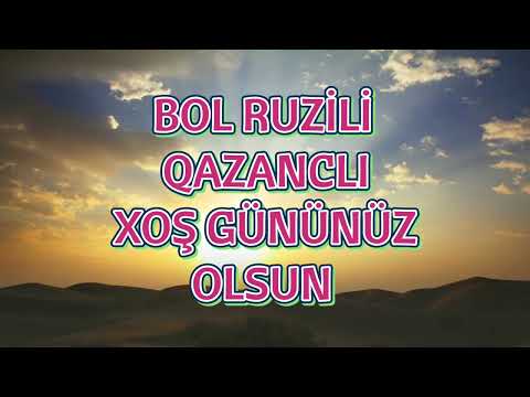 SABAHINIZ XEYİR OLSUN! Whatsapp status | Доброе утро | Good morning