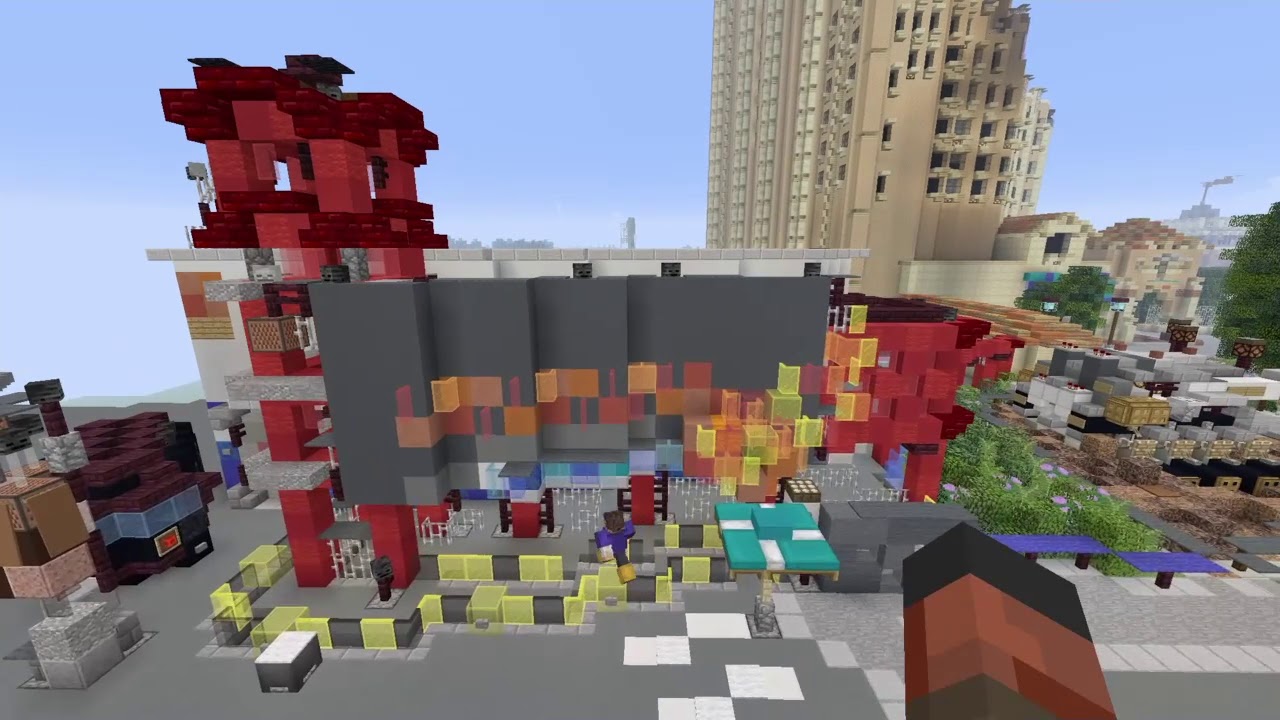 VISITE DE DISNEYLAND PARIS !!!| MINECRAFT FR PS4