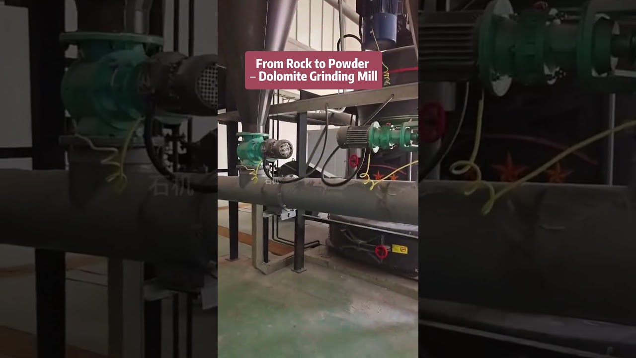 Dolomite Powder Making Machine: Grinding to 45μm Fine Powder. Dolomite Crusher/Mill/Classifier.