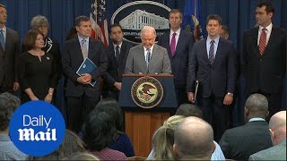 Sessions launches lawsuit against California over sanctuary cities - Daily Mail