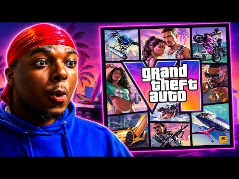 Grand Theft Auto VI Official Cover Art Reveal Reaction
