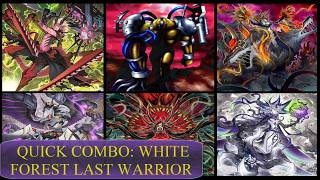 WHITE FOREST LAST WARRIOR TURBO 1 CARD COMBO 6 INTERRUPTIONS SEARCHABLE METAMORPHOSIS