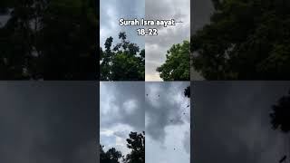 surah Isra aayat 18-22 with urdu tarjuma #shorts #motivation #ytshorts