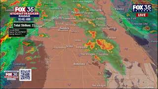 STORM TRACKER RADAR: A line of storms are moving across Florida on this FOX 35 Storm Alert Day screenshot 4