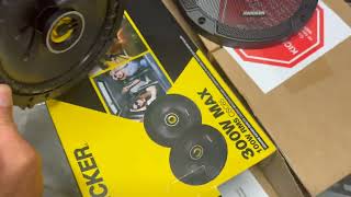 HOW TO INSTALL NEW KICKER SPEAKERS IN YOUR CAR CHEAP AND EASY! (HONDA CIVIC 6.5 INCH DOOR SPEAKERS)