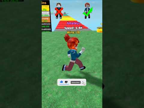 "Noob vs Pro Speed Clicker 😱 Who Will Win? #Roblox #Shorts