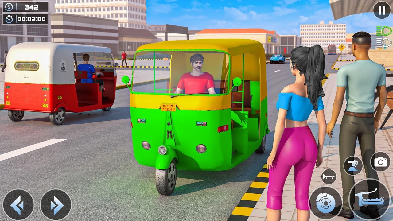 Tuk Tuk Auto Rickshaw Driver Simulator - Modern Rickshaw Driving Games ...